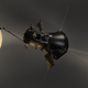 Artist’s conception of the Parker Solar Probe and the dust ring located along Venus’s orbital path.